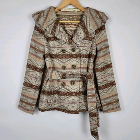Daughters of the Liberation Anthro Boho Jacket XS - Picture 1 of 9